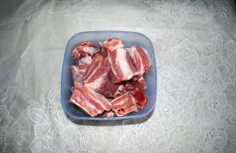 Подготовка и варка мясной основы