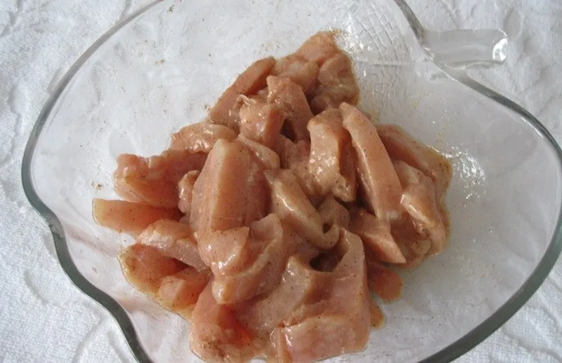 Маринование куриного филе