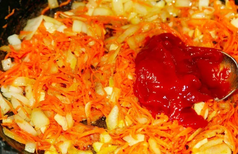 Добавление зажарки в суп