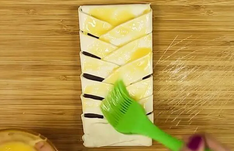 Смазывание яйцом