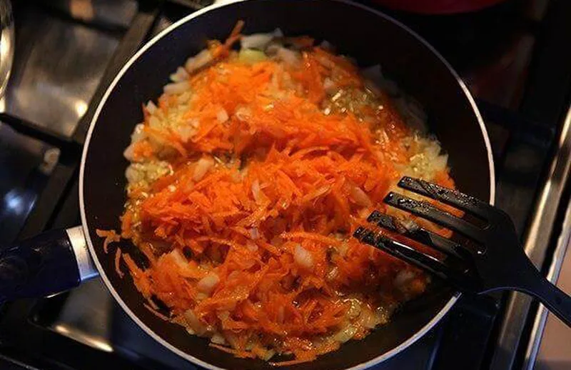 Приготовление зажарки