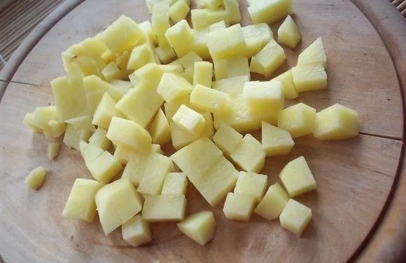 Нарезка картофеля