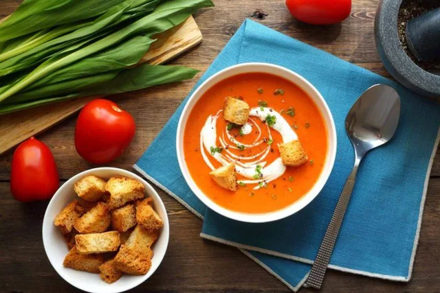 Летний овощной гаспачо
