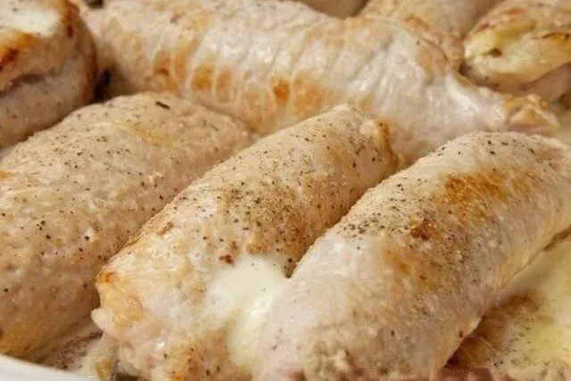 Мясные рулетики