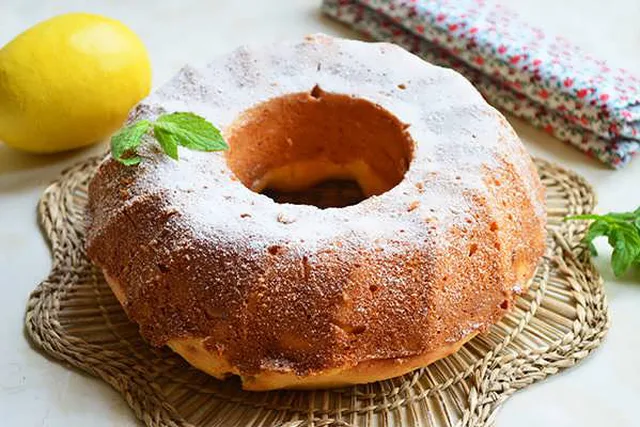 Пирог с лимоном