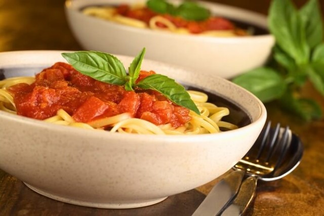 Спагетти «4 помидора»