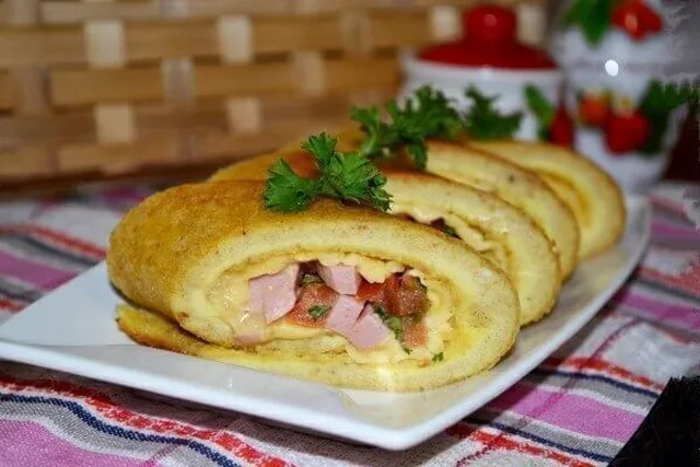 Яичные роллы