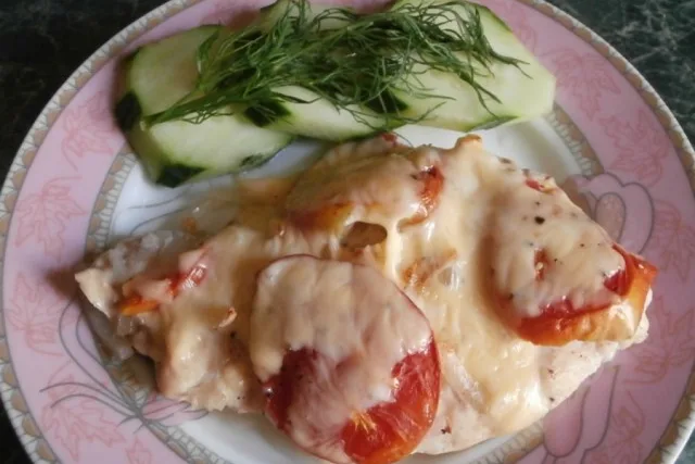 Запеченная куриная грудка